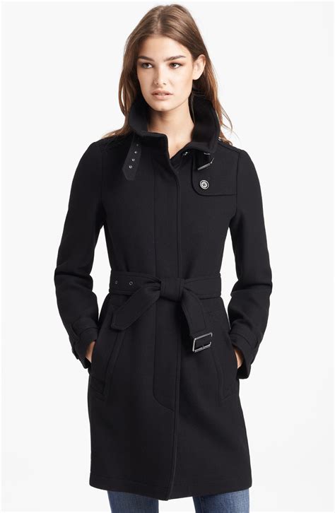 burberry brit rushworth wool blend coat